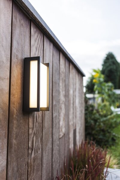 Lutec 5193001118 LED venkovní nástěnná lampa Qubo 1x18W | 1100lm | 3000K | IP54 - vysoká svítivost