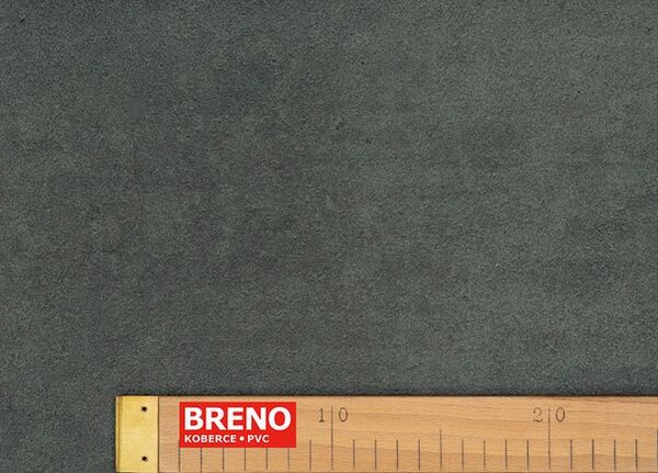 Breno PVC SUPREME Montreal 999D - tmavě šedý beton, šíře 100 cm