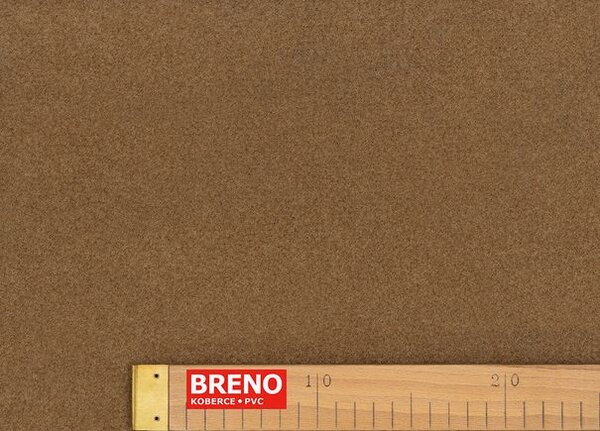 Breno Metrážový koberec DESTINY 325 hnědý, šíře 200 cm, Hnědá