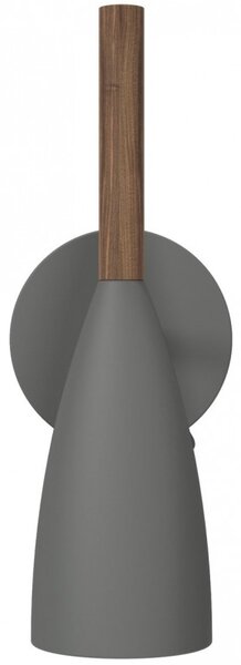 Nástěnné svítidlo Nordlux Pure - průměr základny 10cm, šedá - NL 78271011