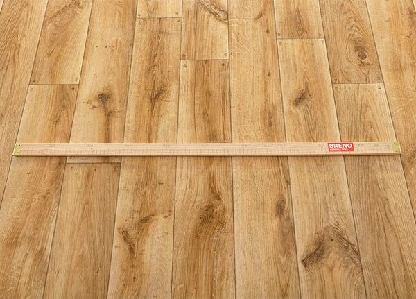 Breno PVC BONUS Bando 051 – světle hnědé dřevo, šíře 400 cm
