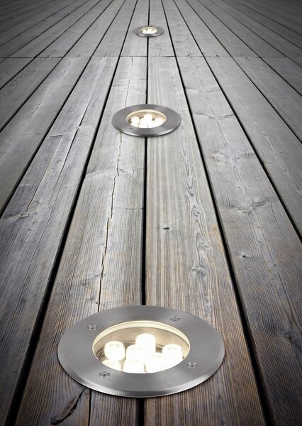 Trio 821660207 LED zahradní zápustné svítidlo do země Belaja 1x9W | 540lm | 3000K | IP65