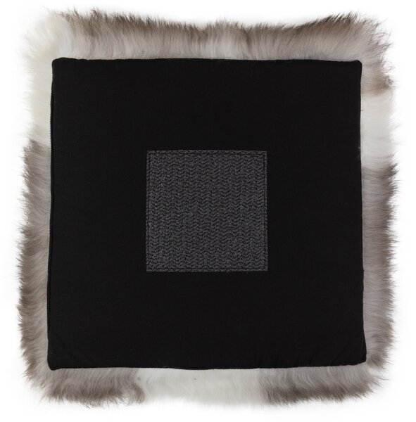 ARCTIC FUR Sedák z jehnětiny 40x40 zateplený molitanem