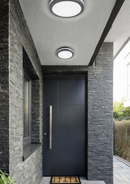 Trio 676960142 LED zahradní stropní a nástěnná lampa Piave 1x12W | 1000lm | 3000K - s pohybovým senzorem