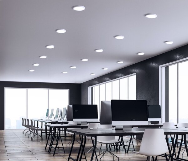 LED Podhledové svítidlo ALGINE 2v1 LED/12W/230V 4000K bílá
