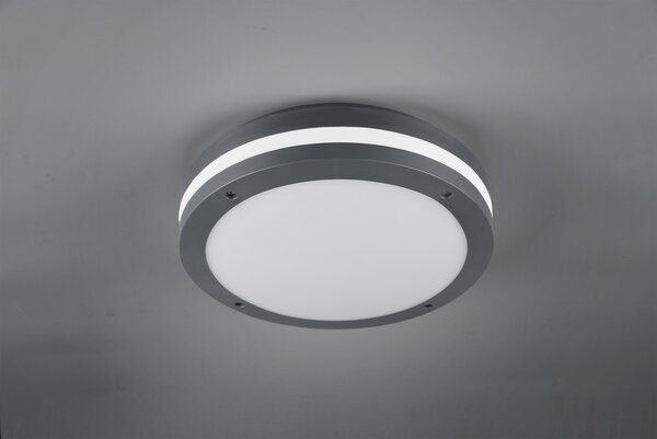 Trio 676960142 LED zahradní stropní a nástěnná lampa Piave 1x12W | 1000lm | 3000K - s pohybovým senzorem