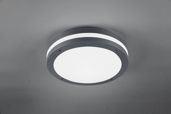 Trio 676960142 LED zahradní stropní a nástěnná lampa Piave 1x12W | 1000lm | 3000K - s pohybovým senzorem