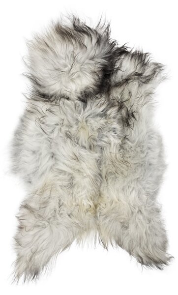 ARCTIC FUR Designová ovčí předložka přírodní šedá nebarvená