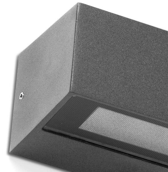 Faro Doro LED nástěnné venkovní svítidlo IP65 Tmavě hnědá500mm