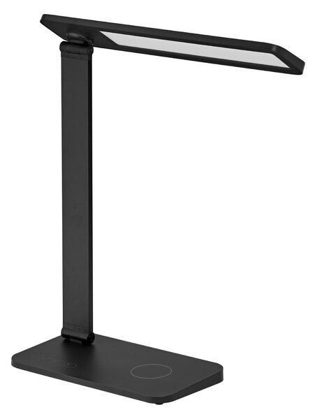 LEDVANCE LED stolní lampa Office Line Desk Banker Qi nabíjení 17W CCT Dimmable černé 4058075842984