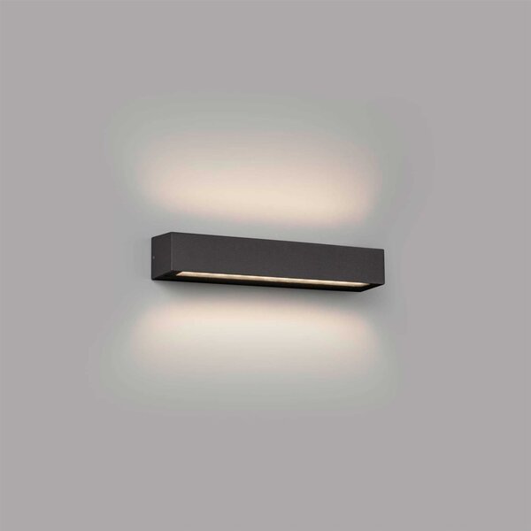 Faro Doro LED nástěnné venkovní svítidlo IP65 Tmavě hnědá500mm