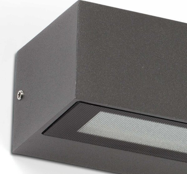 Faro Doro LED nástěnné venkovní svítidlo IP65 Tmavě hnědá500mm