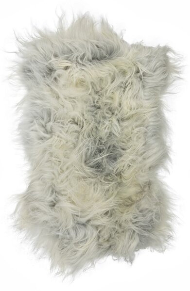 ARCTIC FUR Designová ovčí předložka přírodní šedá nebarvená