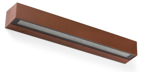 Faro Doro LED nástěnné venkovní svítidlo IP65 Tmavě hnědá500mm