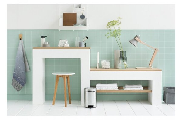 Brabantia Pedálový odpadkový koš newIcon - 3 L, lesklá ocel