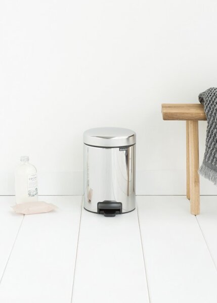 Brabantia Pedálový odpadkový koš newIcon - 3 L, lesklá ocel