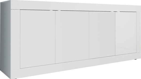 Komoda BASIC I (Bílá lesk)