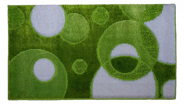 Vesna | Kusový koberec SHAGGY LOOP zelený 120x170