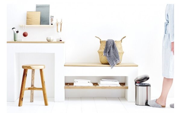 Brabantia Pedálový odpadkový koš newIcon - 5 L, matná ocel FPP