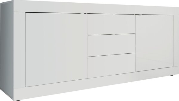 Komoda BASIC II (Bílá lesk)