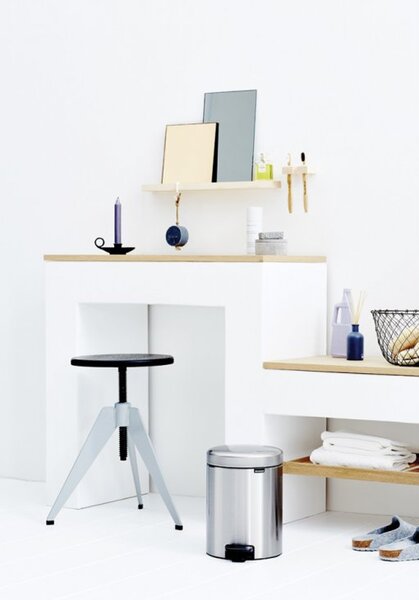 Brabantia Pedálový odpadkový koš newIcon - 5 L, matná ocel FPP