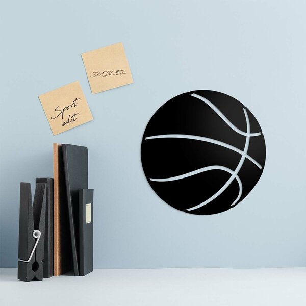 DUBLEZ | Dřevěný obraz - Basketbalový míč | Obraz