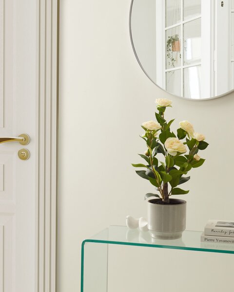 Umělá rostlina CAMELLIA 60 cm Zelená