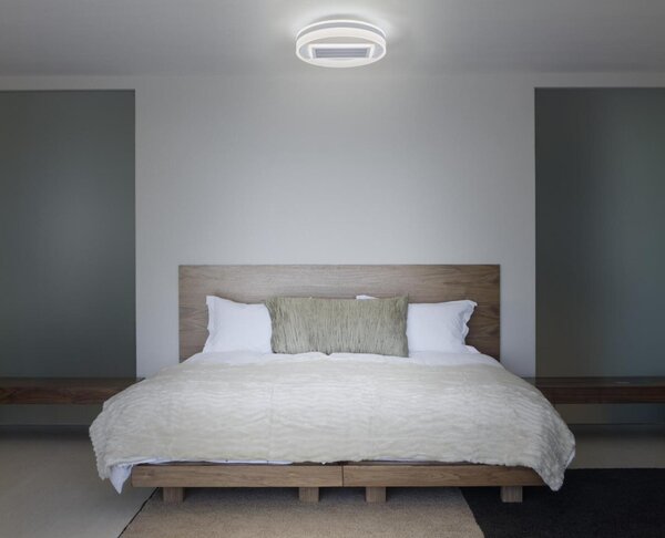 LEDVANCE LED stropní svítidlo s ventilátorem Grill Ring 55W CCT bílé 4099854397691