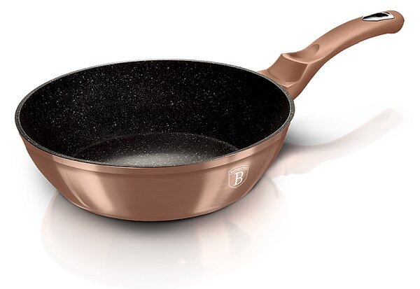 Pánev hluboká s poklicí 24 cm Rosegold Metallic Line