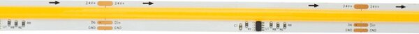 LED páska digitální COB 24V 5m 65W 3000K 1170lm digitální efekt tekoucí vody