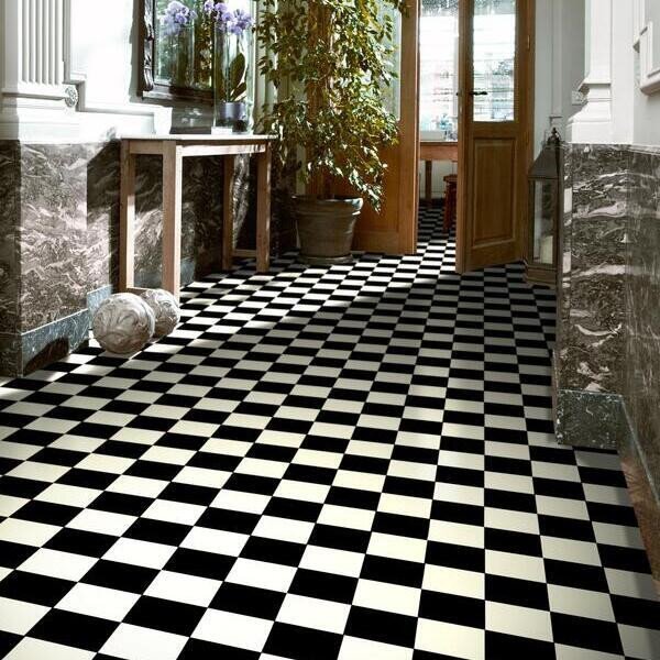 PVC podlaha Atlantic Damier 019D - 1x1,6m (RO)