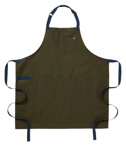 Kuchařská zástěra na vaření Hedley And Bennett - Olive Green