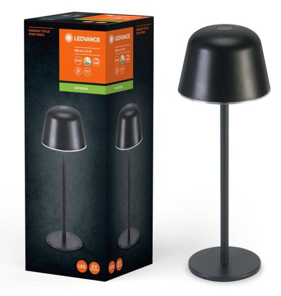 LEDVANCE LED venkovní stolní lampa Endura Style CCT USB tmavá šedá 4099854185366