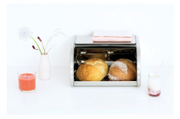Brabantia Chlebník Roll Top - střední, matná ocel