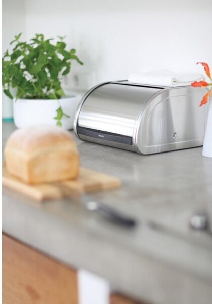 Brabantia Chlebník Roll Top - střední, matná ocel
