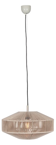 Závěsné svítidlo Japandi hnědé lano 46 cm - Svea