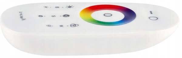 Dálkové ovládání pro RGB LED pásky s dotykovým ovládáním, více funkcí pro LED pásky, max. 216 W