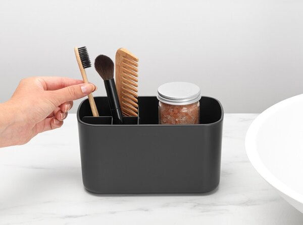 Brabantia Koupelnový organizér, tmavě šedá
