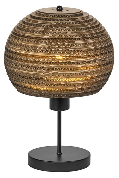 LEDVANCE stolní lampa Cardboard Ball E27 hnědá 4058075837140