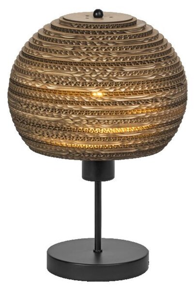 LEDVANCE stolní lampa Cardboard Ball E27 hnědá 4058075837140