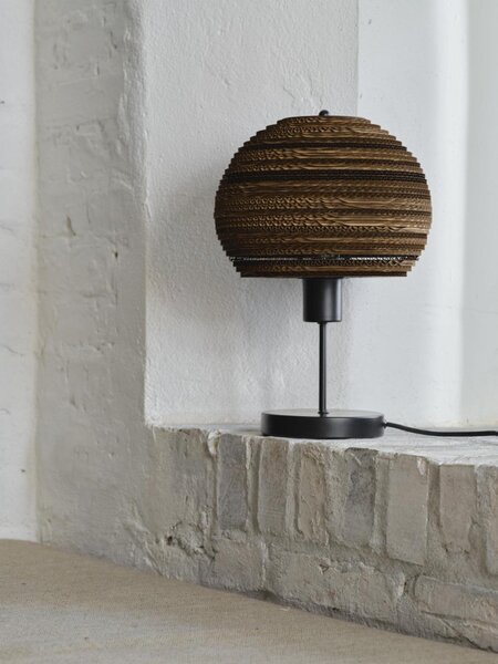 LEDVANCE stolní lampa Cardboard Ball E27 hnědá 4058075837140