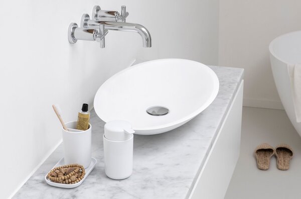 Brabantia Umyvadlová sada, 3ks, bílá