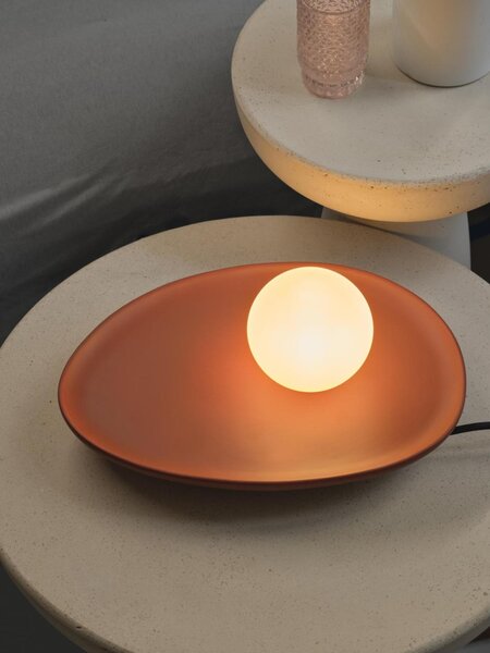 LEDVANCE stolní lampa Clay Nest 1xG9 hnědá 4058075841123