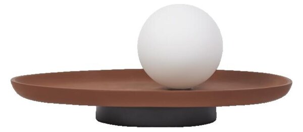 LEDVANCE stolní lampa Clay Nest 1xG9 hnědá 4058075841123