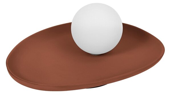 LEDVANCE stolní lampa Clay Nest 1xG9 hnědá 4058075841123