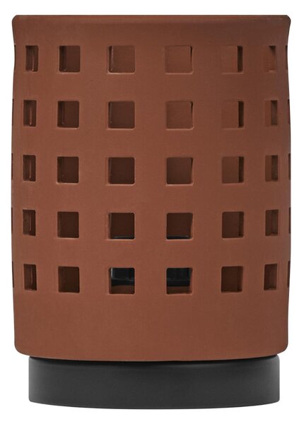 LEDVANCE stolní lampa Clay Windows 1xE27 hnědá 4058075841024