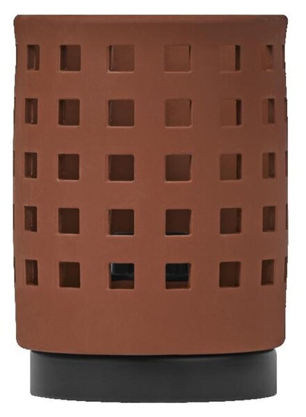 LEDVANCE stolní lampa Clay Windows 1xE27 hnědá 4058075841024