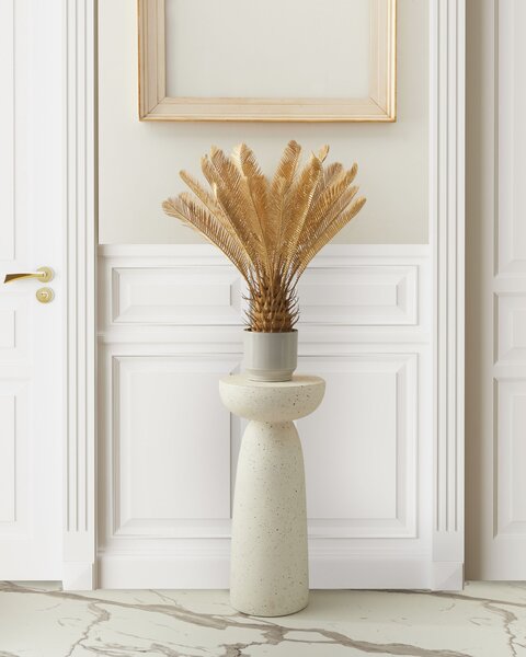 Umělá rostlina ARECA PALM TREE 70 cm Zlatá