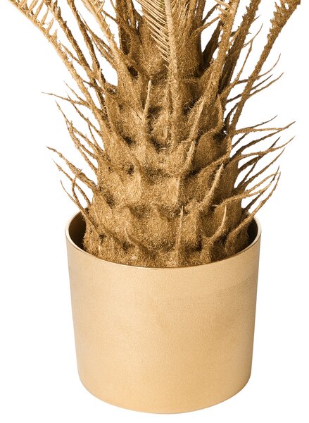 Umělá rostlina ARECA PALM TREE 70 cm Zlatá