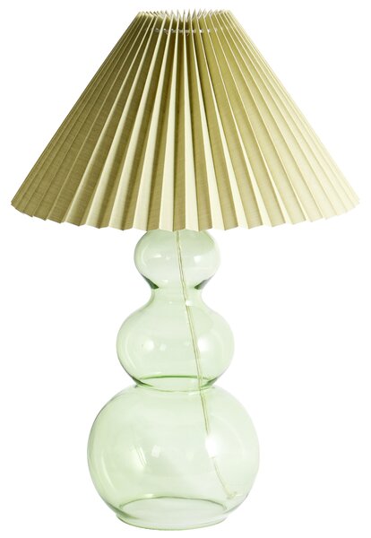 Stolní lampa SENGWA Sklo Zelená
